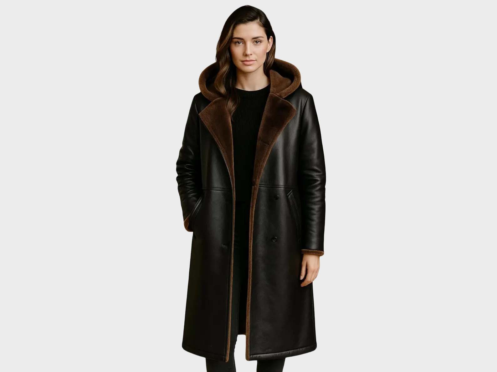 THEREDTHREAD S leather jacket long THEREDTHREAD/ザレッドスレッド