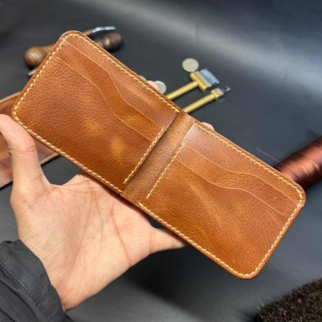 Handcrafted Leather Card Wallet