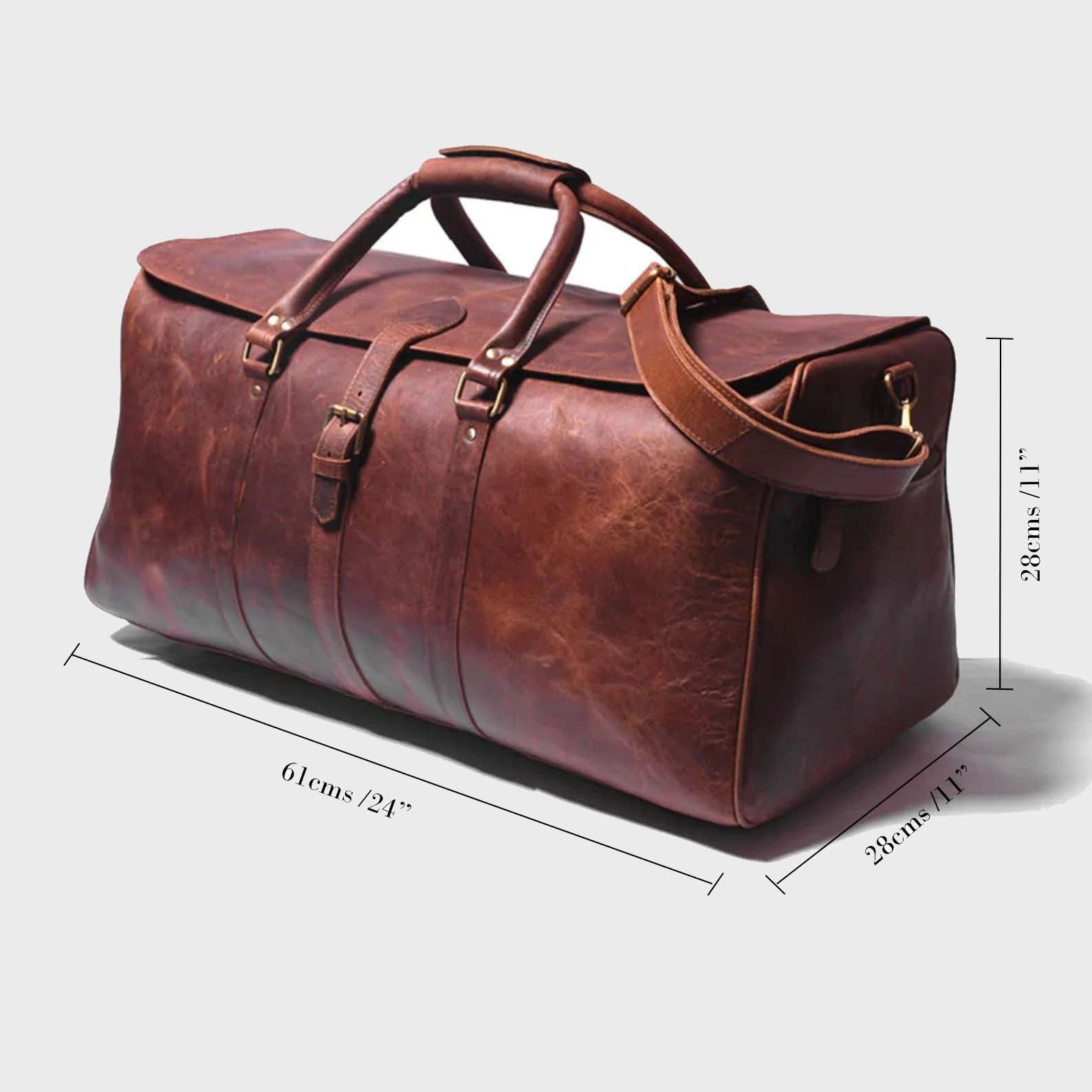 Heritage Explorer Leather Duffle Bag