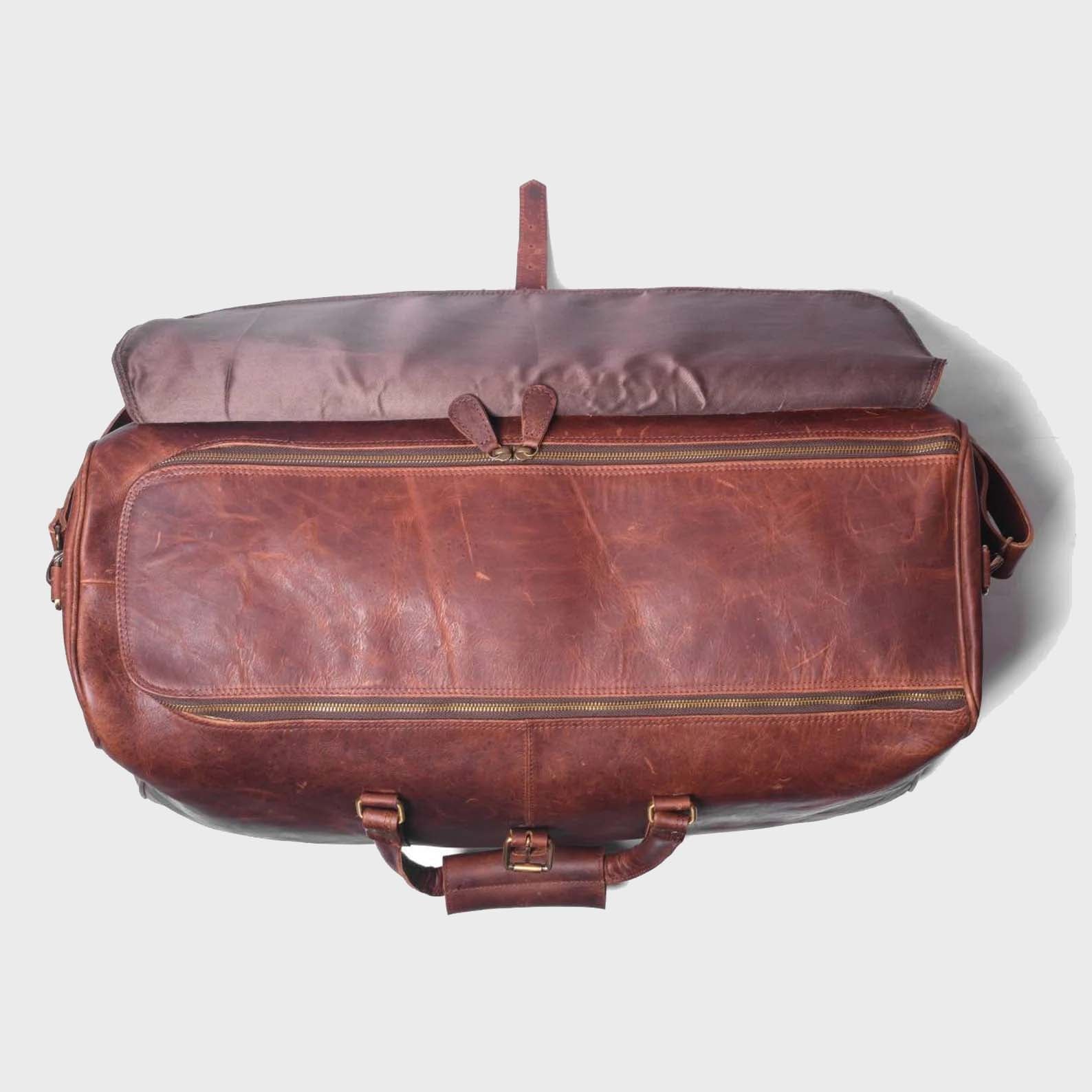 Heritage Explorer Leather Duffle Bag