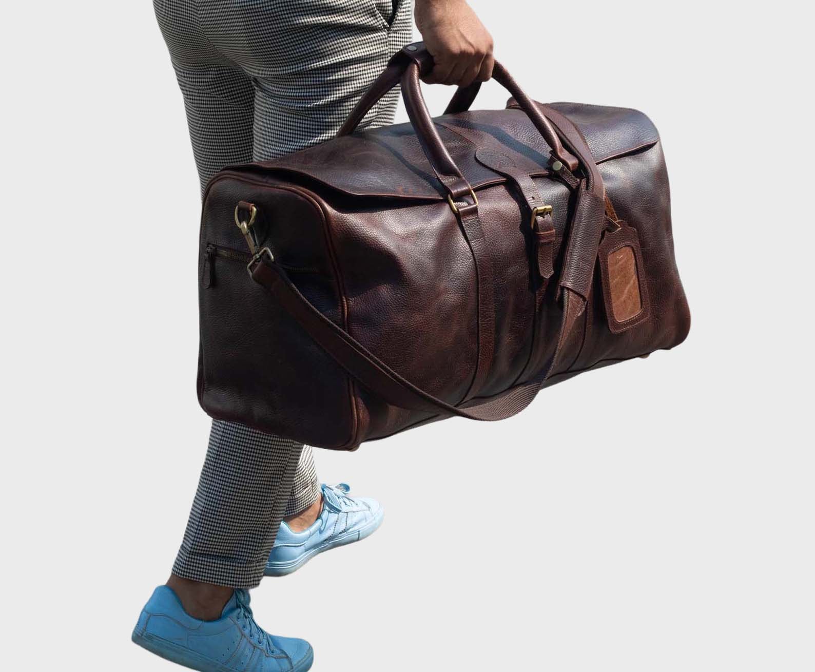 Heritage Explorer Leather Duffle Bag