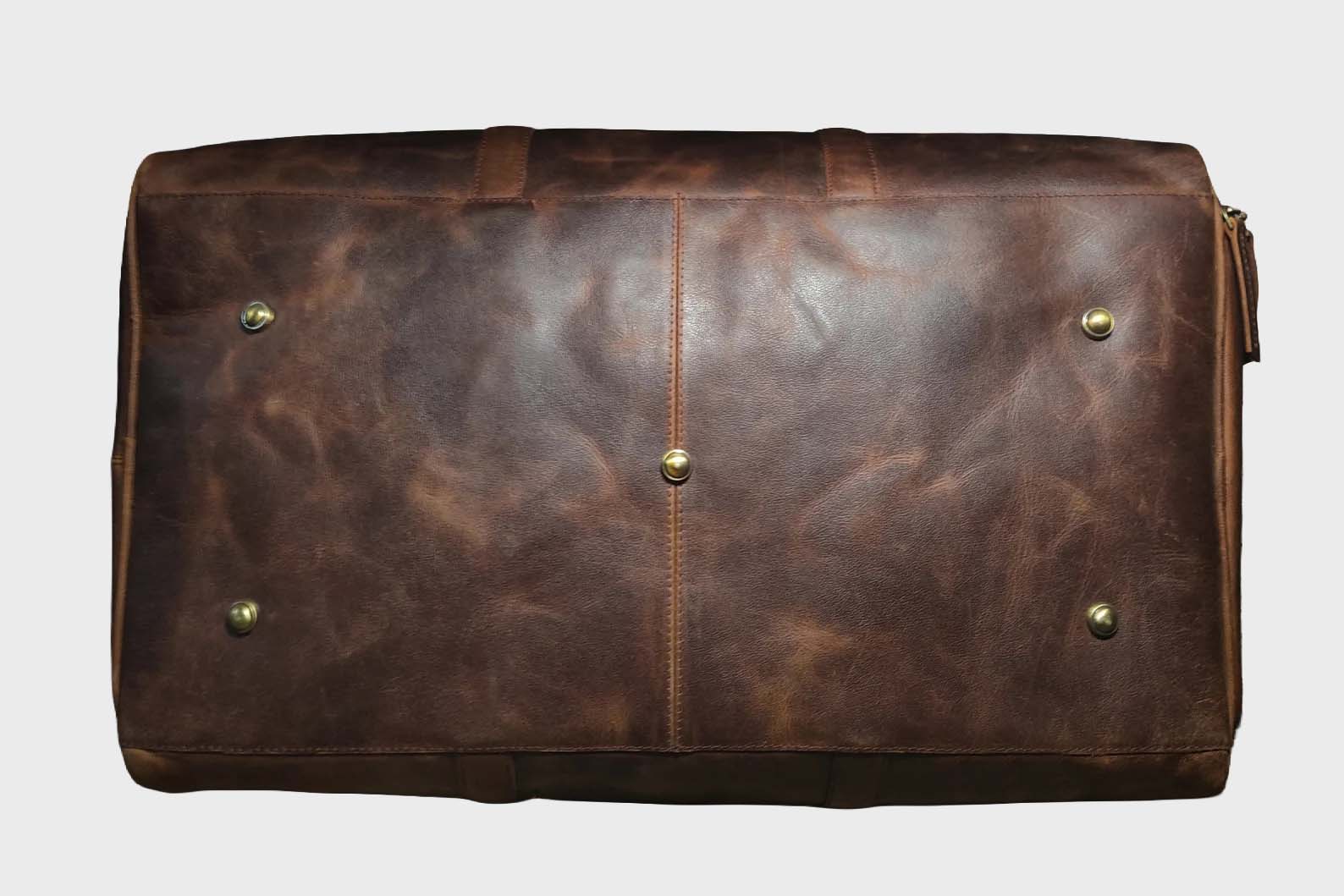 Rustwood Voyager Leather Crossbody Backpack