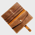Tan Brown Envelope Wallet