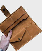 Tan Brown Envelope Wallet