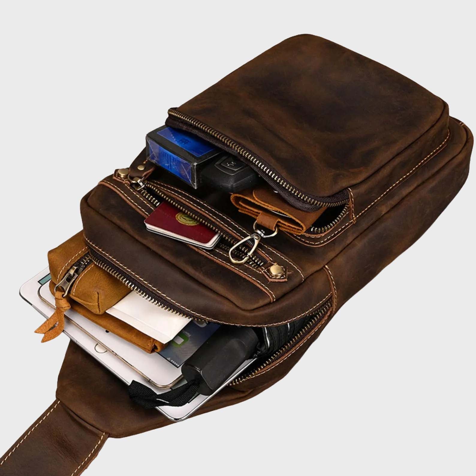 Heritage Nomad Leather Duffle Bag