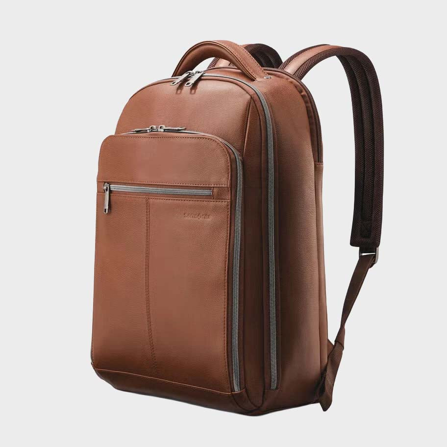 Genuine Leather Backpack / Classic Leather Rucksack