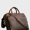 Urban Crest Leather Carryall Bag