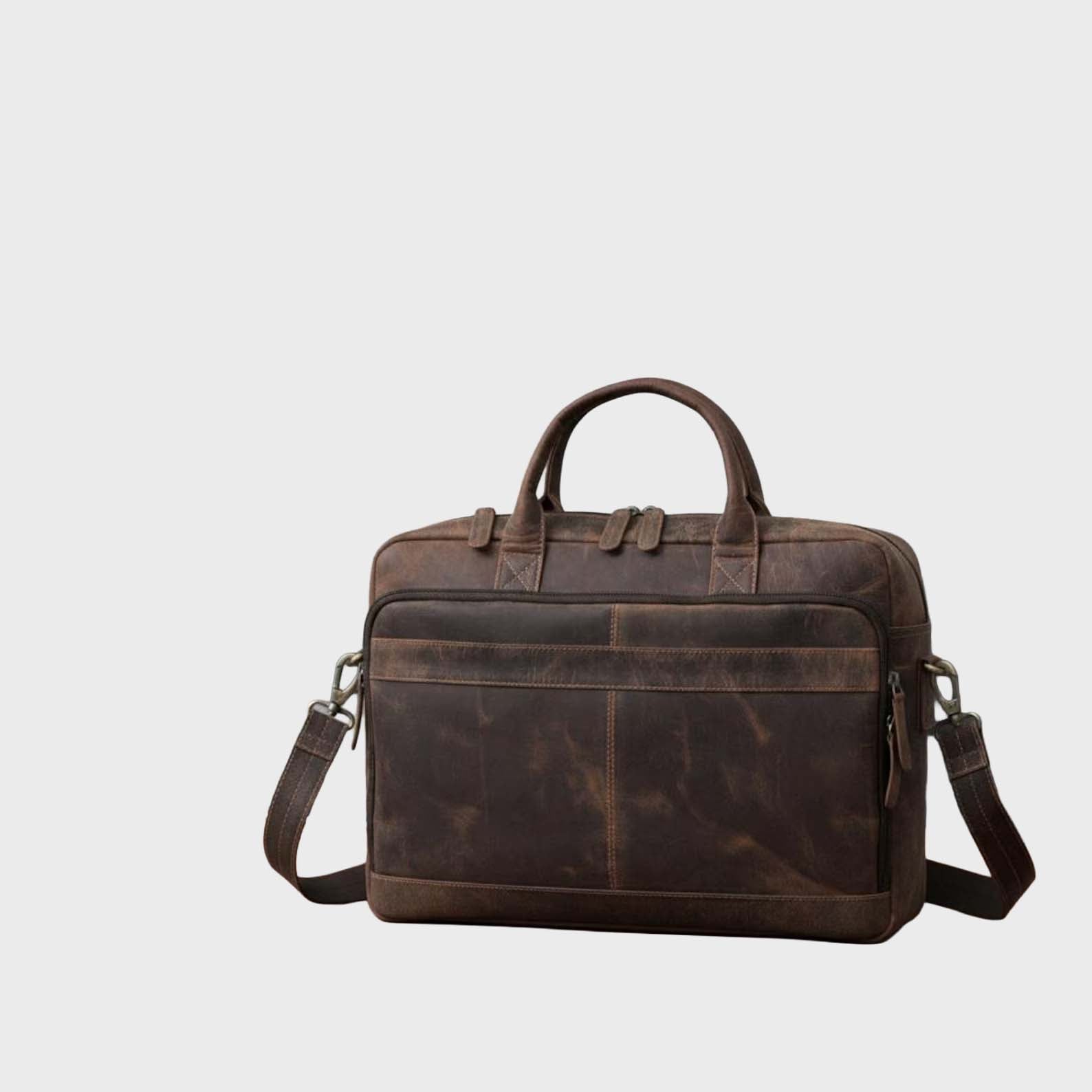 Urban Crest Leather Carryall Bag