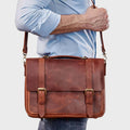 Urban Classic Leather Carry Bag