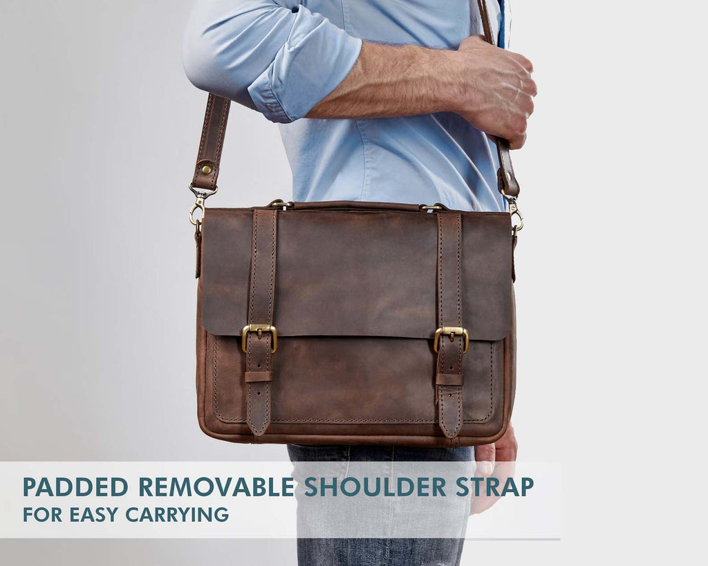 Urban Classic Leather Carry Bag
