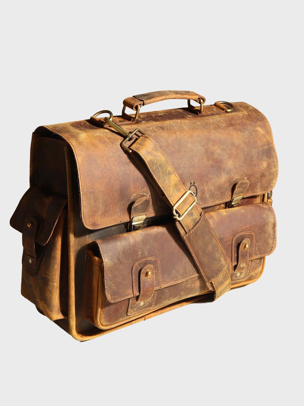 Heritage Voyager Leather Duffle Bag