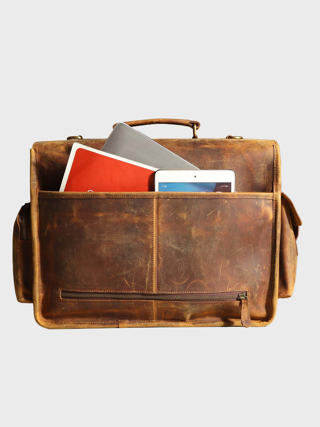 Heritage Voyager Leather Duffle Bag