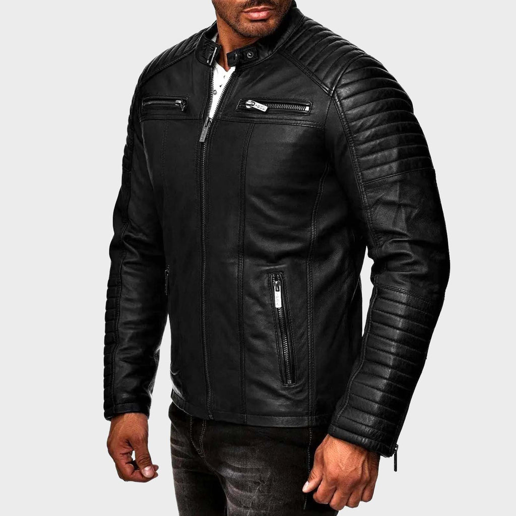 Men’s Urban Maverick Genuine Leather Car Coat