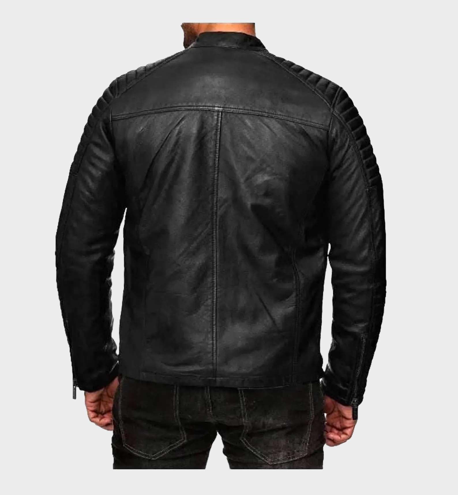 Men's Urban Maverick Genuine Leather Car Coat - Dawars Leather