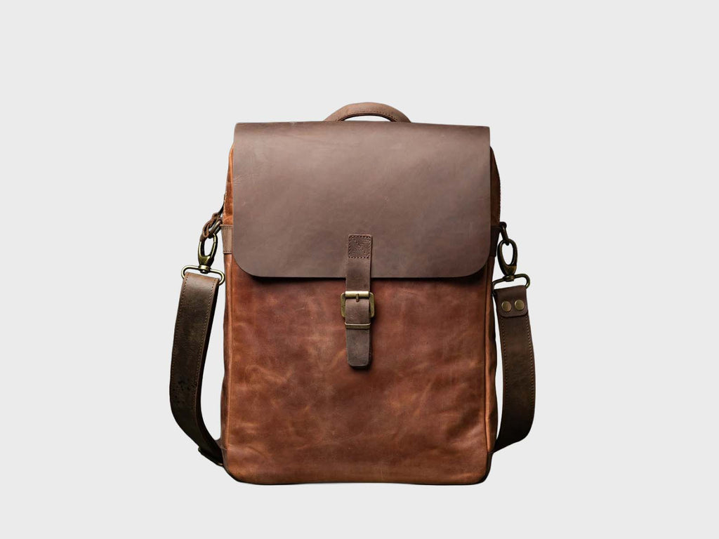 Voyager Heritage Leather Duffle Bag