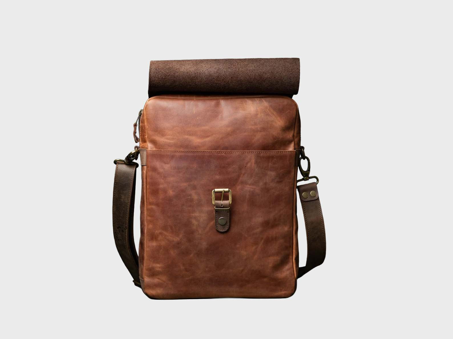 Voyager Heritage Leather Duffle Bag