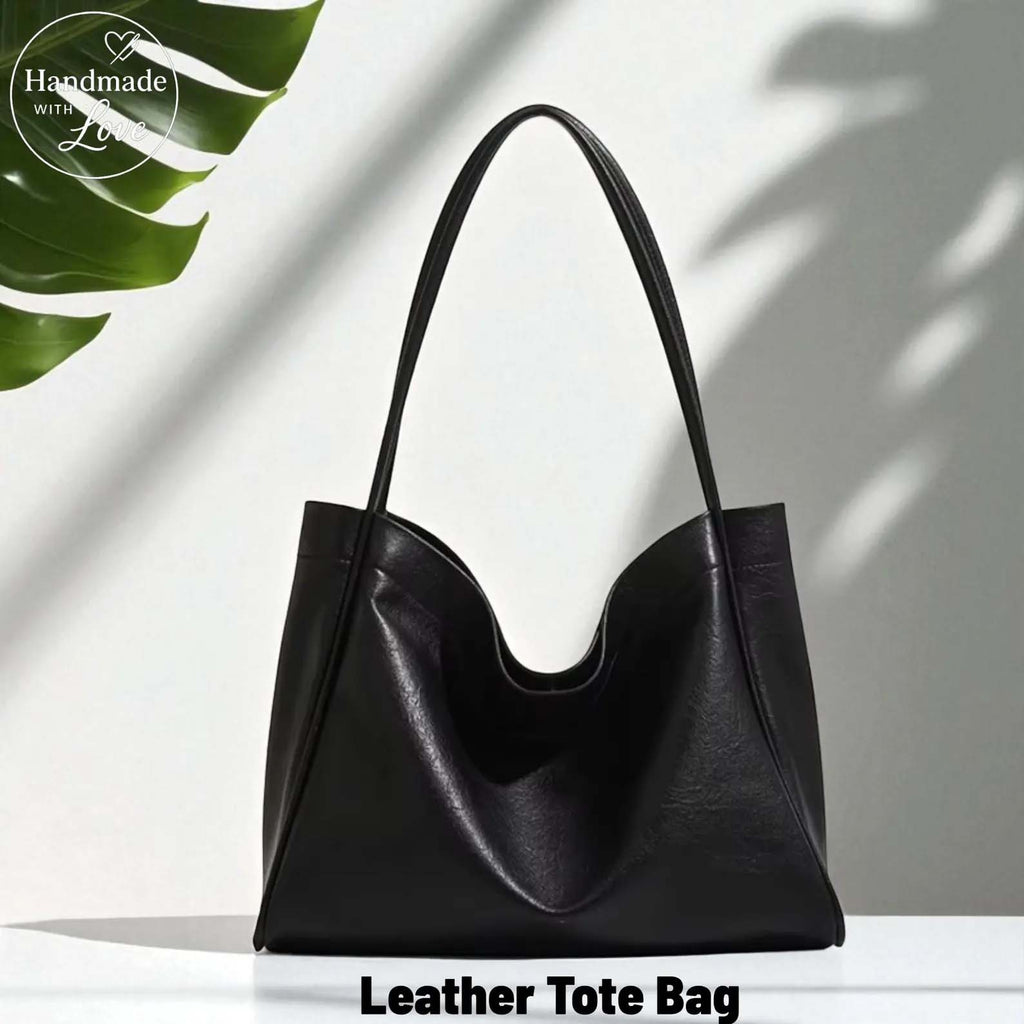Handmade Genuine Leather Tote Bag