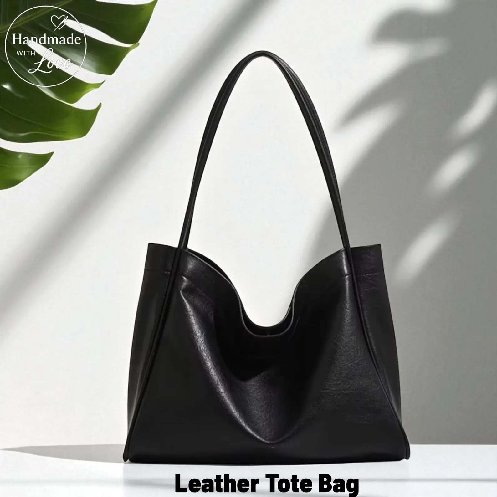 Handmade Genuine Leather Tote Bag