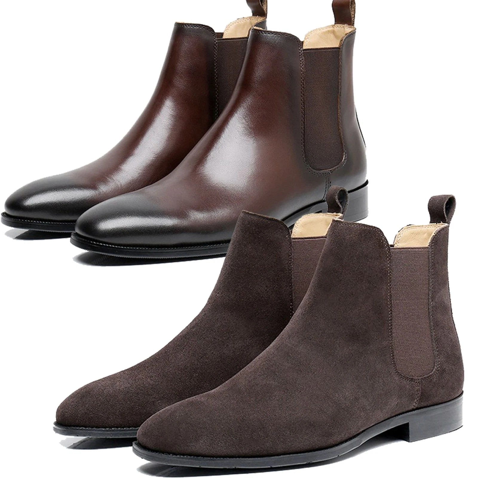 Urban Heritage Leather & Suede Chelsea Boots