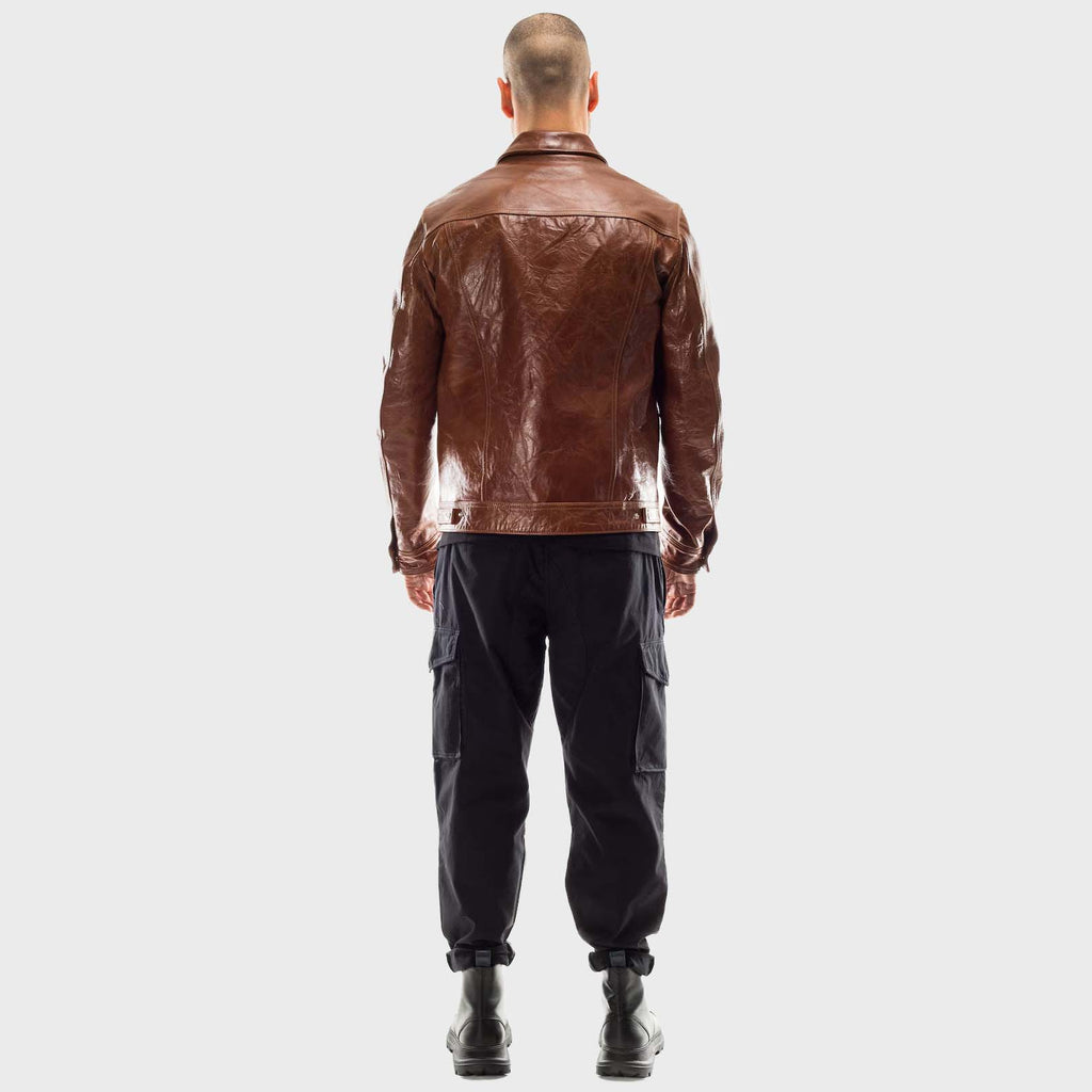 Heritage Frontier Leather Safari Jacket