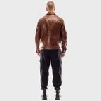 Heritage Frontier Leather Safari Jacket