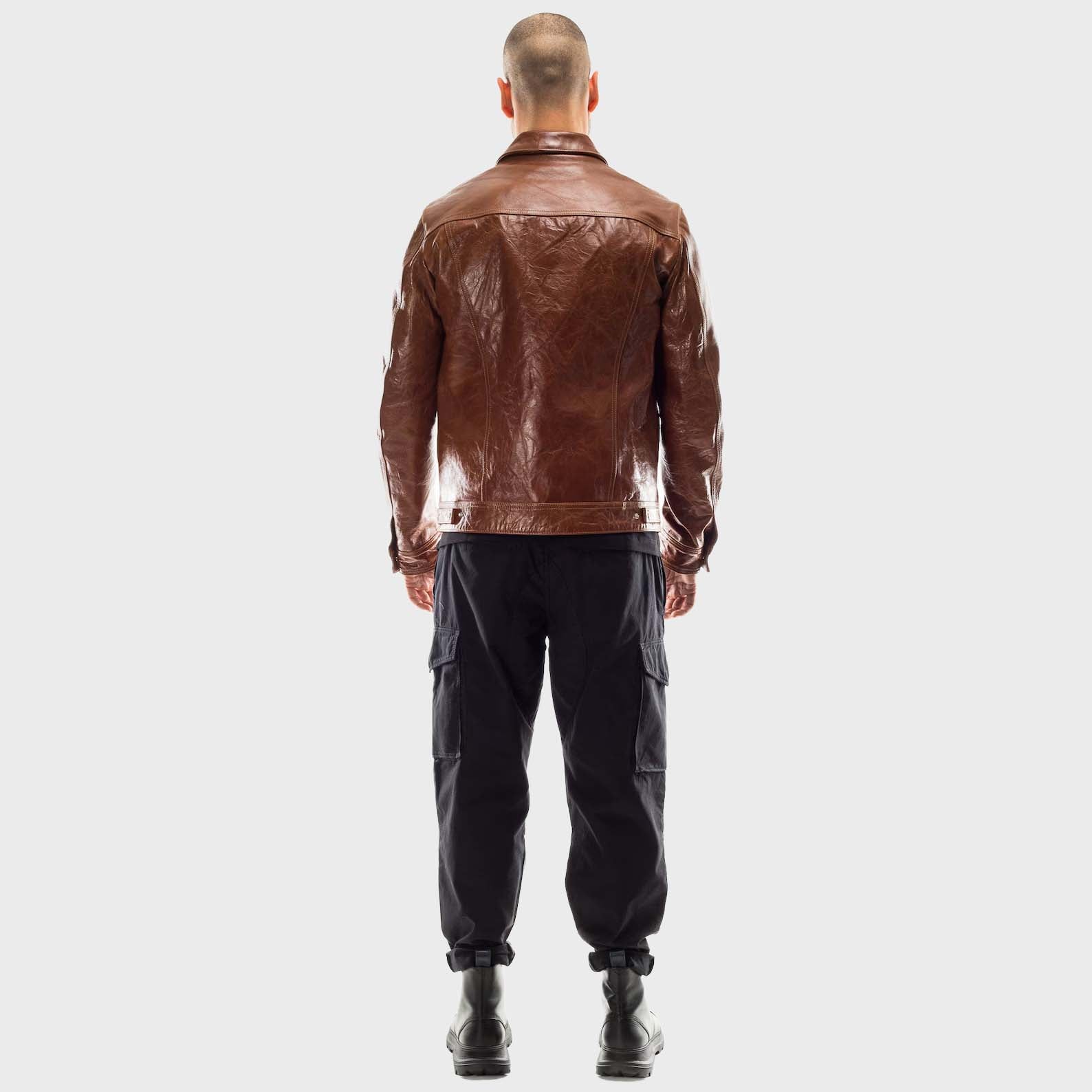 Heritage Frontier Leather Safari Jacket