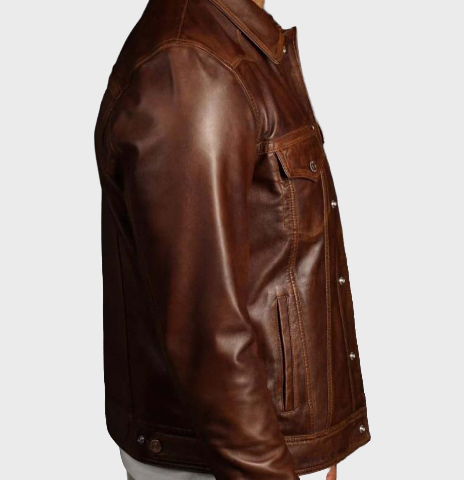 Rustwood Shearling Suede Jacket