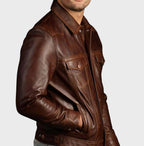 Rustwood Shearling Suede Jacket
