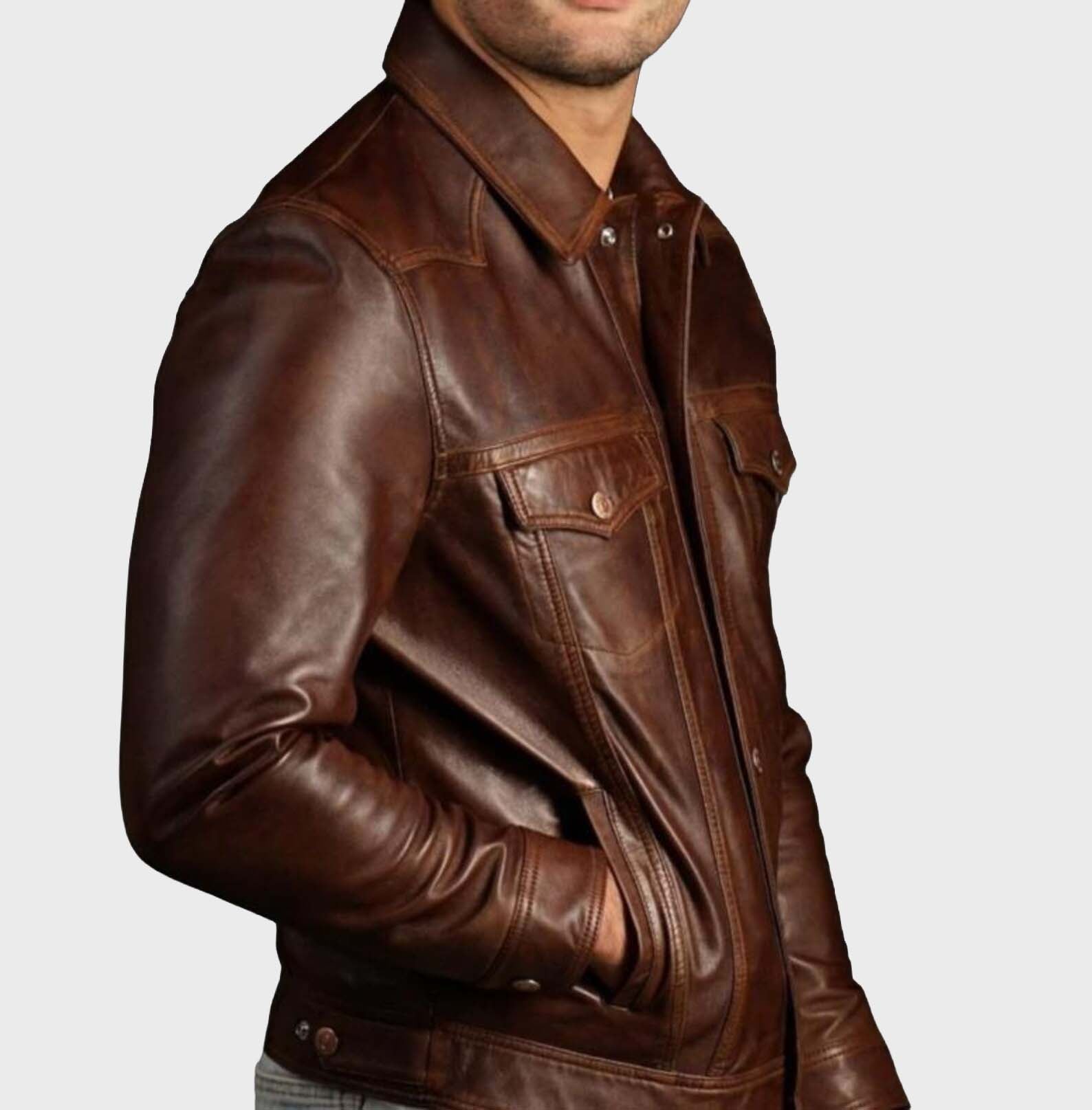Rustwood Shearling Suede Jacket