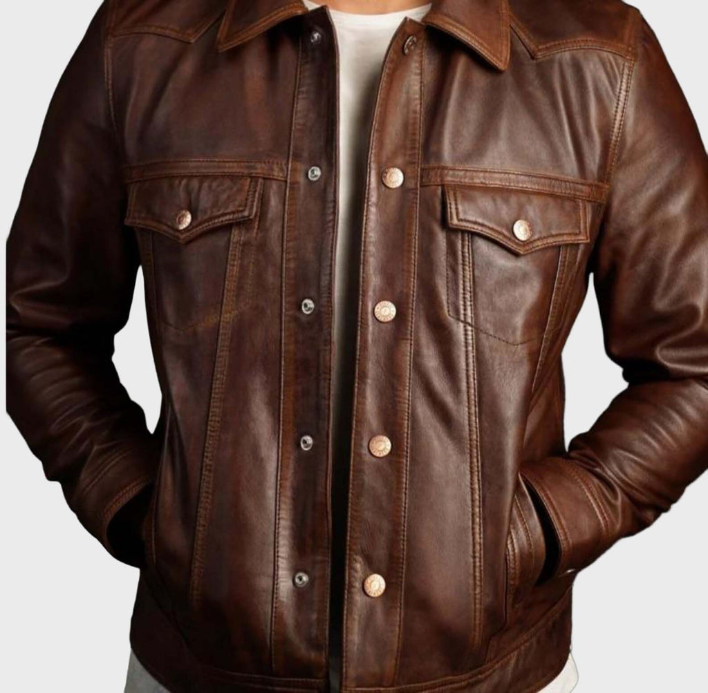 Rustwood Shearling Suede Jacket