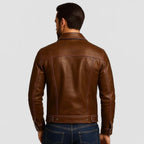 Midnight Expedition Leather Safari Jacket