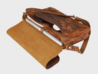 Classic Heritage Leather Messenger Bag