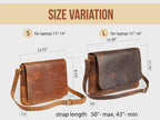 Classic Heritage Leather Messenger Bag