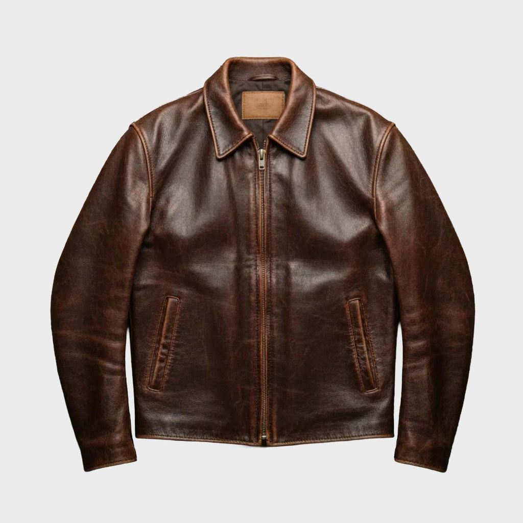 Vintage Iron Rider Leather Jacket