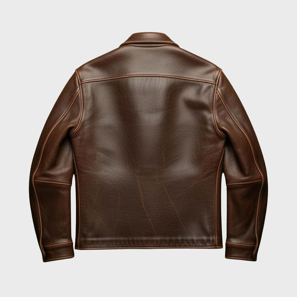 Vintage Iron Rider Leather Jacket