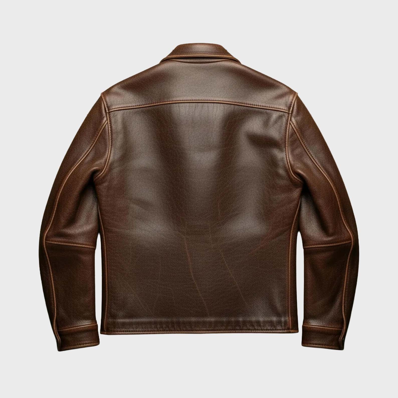 Vintage Iron Rider Leather Jacket