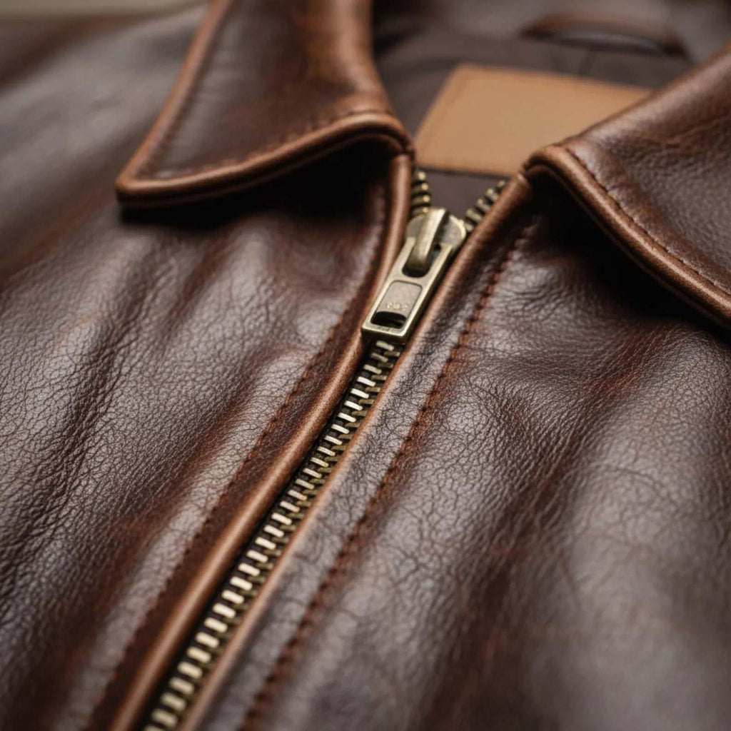 Vintage Iron Rider Leather Jacket