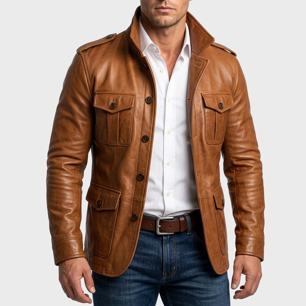 Heritage Trail Leather Jacket