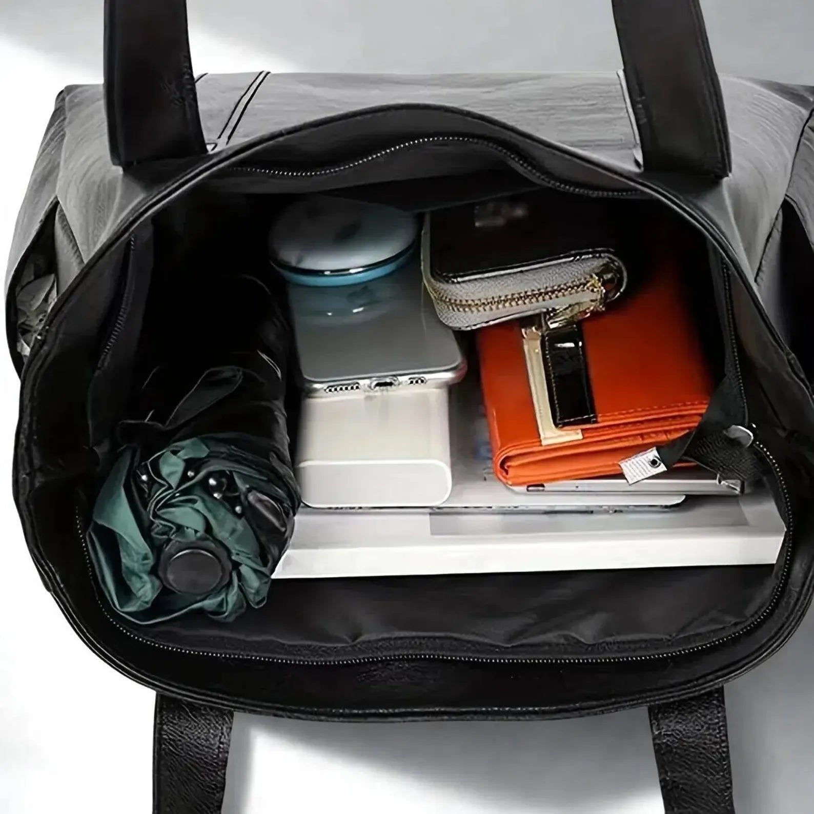 Large Genuine Leather Tote Bag