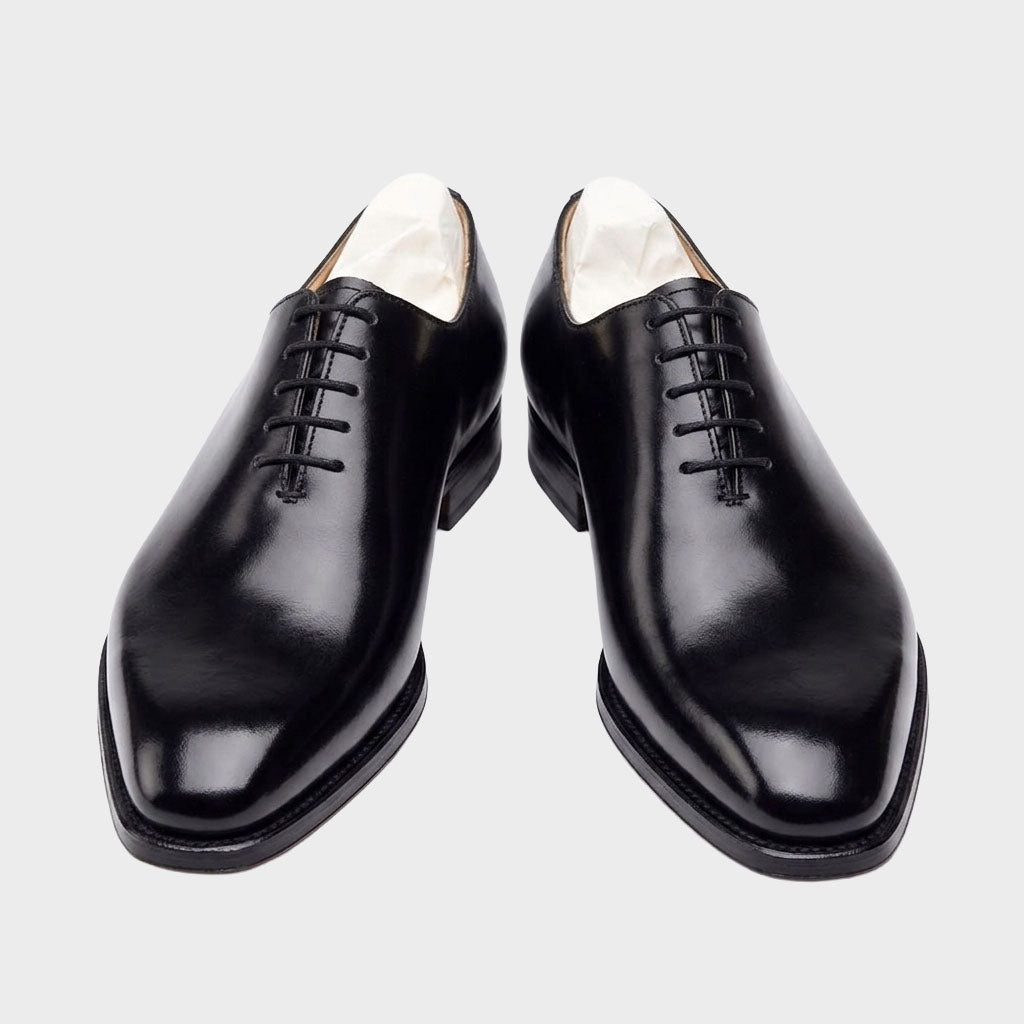 Noir Artisan Wholecut Oxfords