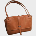 Amber Grace Leather Shoulder Bag
